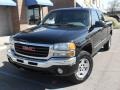 2003 Onyx Black GMC Sierra 1500 SLT Extended Cab 4x4  photo #2