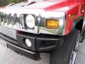 2004 Victory Red Hummer H2 SUV  photo #13