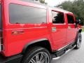 2004 Victory Red Hummer H2 SUV  photo #19