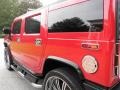 2004 Victory Red Hummer H2 SUV  photo #20