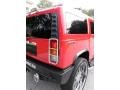 2004 Victory Red Hummer H2 SUV  photo #22