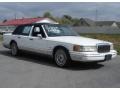 1994 Performance White Lincoln Town Car Signature  photo #7