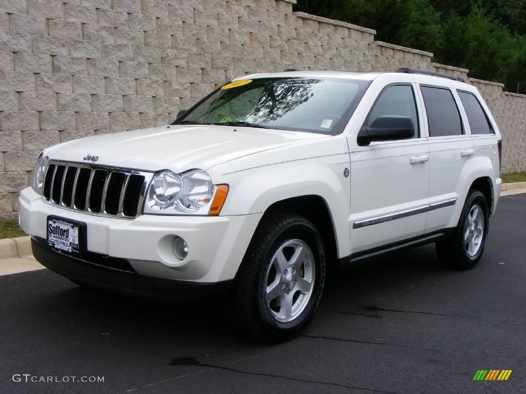 Stone White Jeep Grand Cherokee