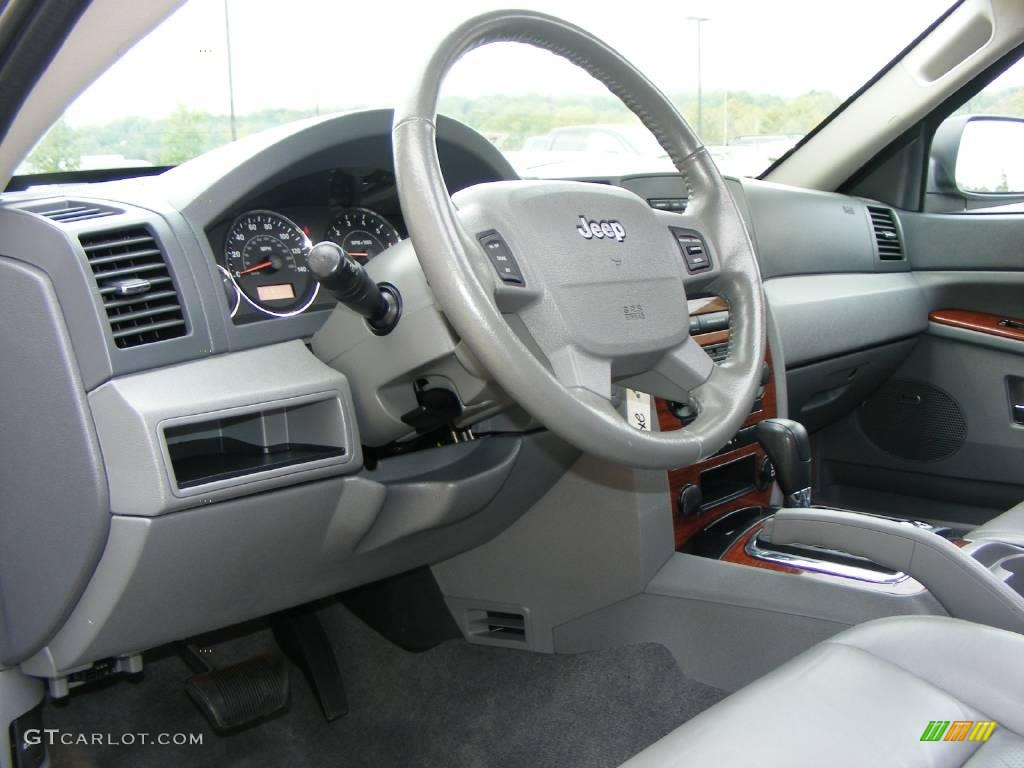 2007 Grand Cherokee Limited 4x4 - Stone White / Medium Slate Gray photo #12