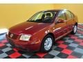 2000 Canyon Red Metallic Volkswagen Jetta GLS VR6 Sedan  photo #3