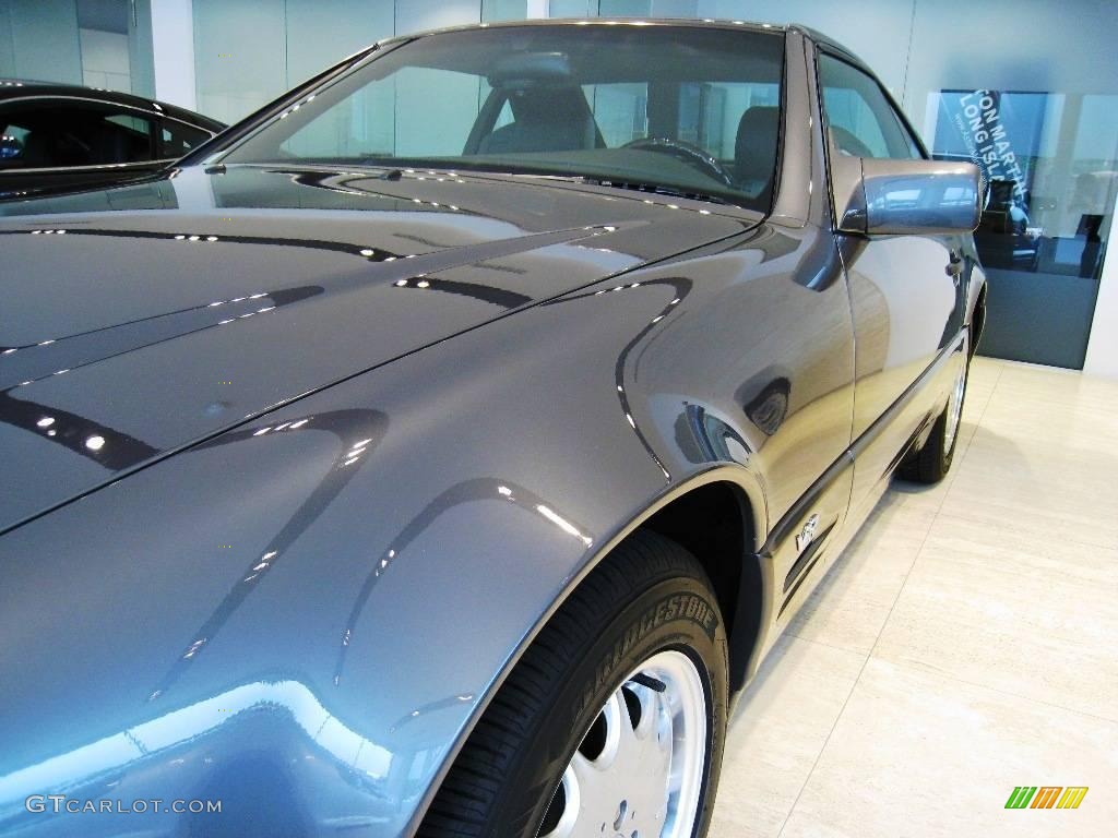 1996 SL 600 Roadster - Moonstone Grey Pearl Metallic / Black photo #10