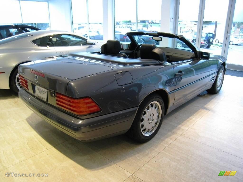 1996 SL 600 Roadster - Moonstone Grey Pearl Metallic / Black photo #23