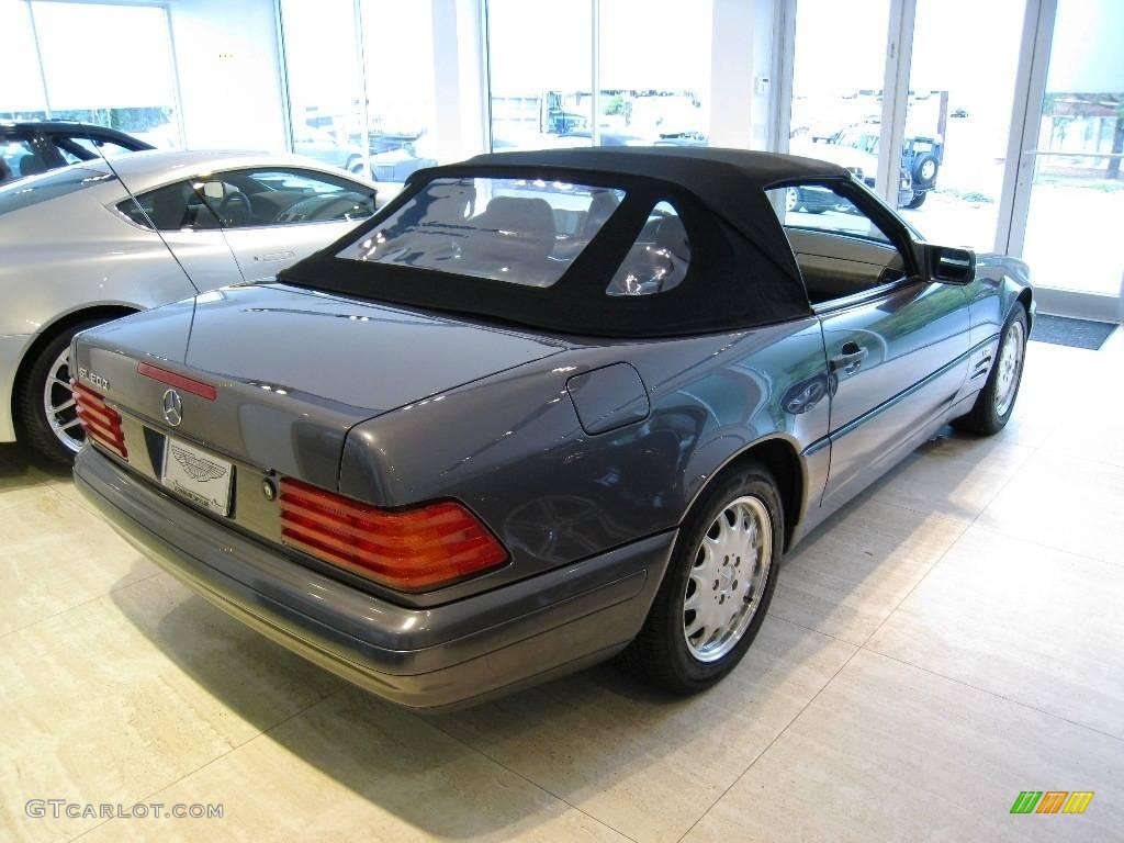 1996 SL 600 Roadster - Moonstone Grey Pearl Metallic / Black photo #31