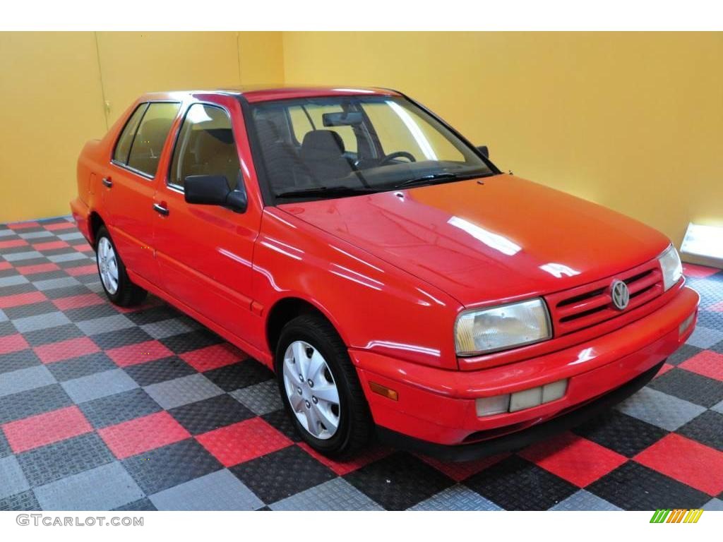Flash Red Volkswagen Jetta