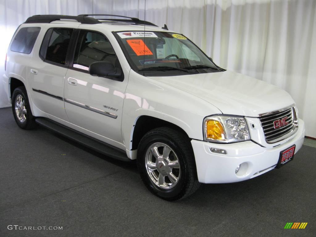 2006 Envoy XL SLT 4x4 - Summit White / Ebony Black photo #1