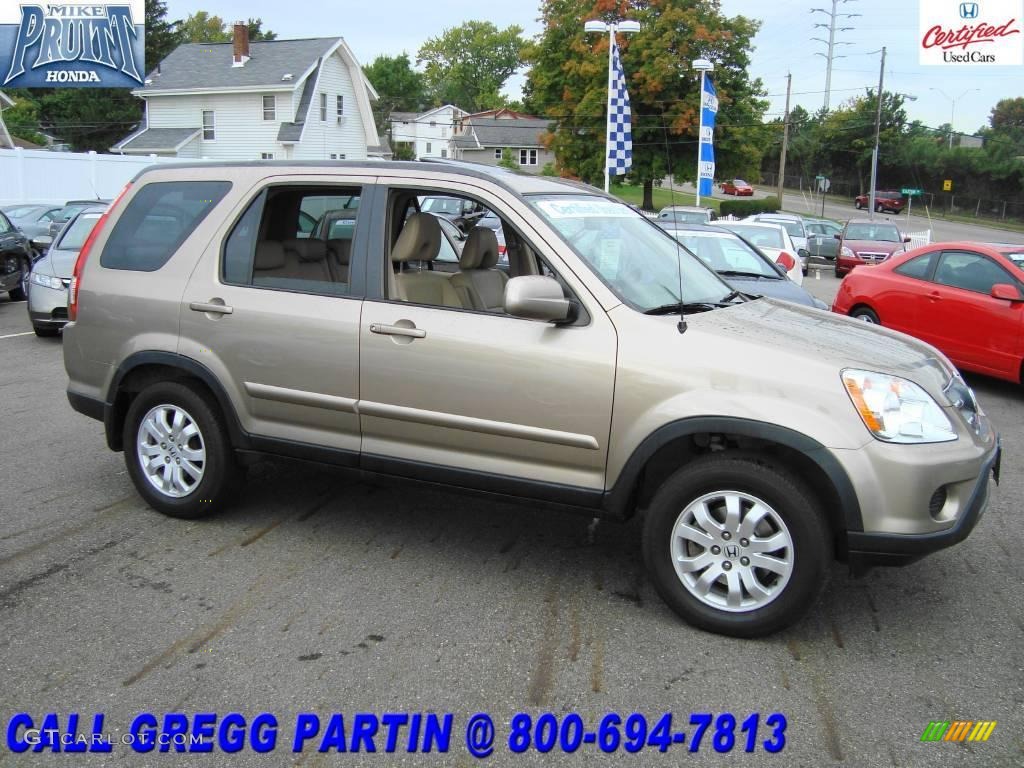 2006 CR-V SE 4WD - Sahara Sand Metallic / Ivory photo #6