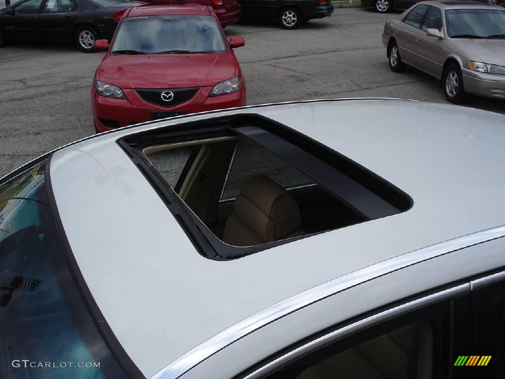 2003 7 Series 745Li Sedan - Alpine White / Dark Beige/Beige III photo #11