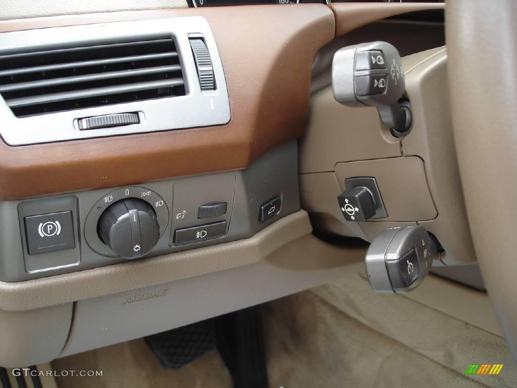 2003 7 Series 745Li Sedan - Alpine White / Dark Beige/Beige III photo #18
