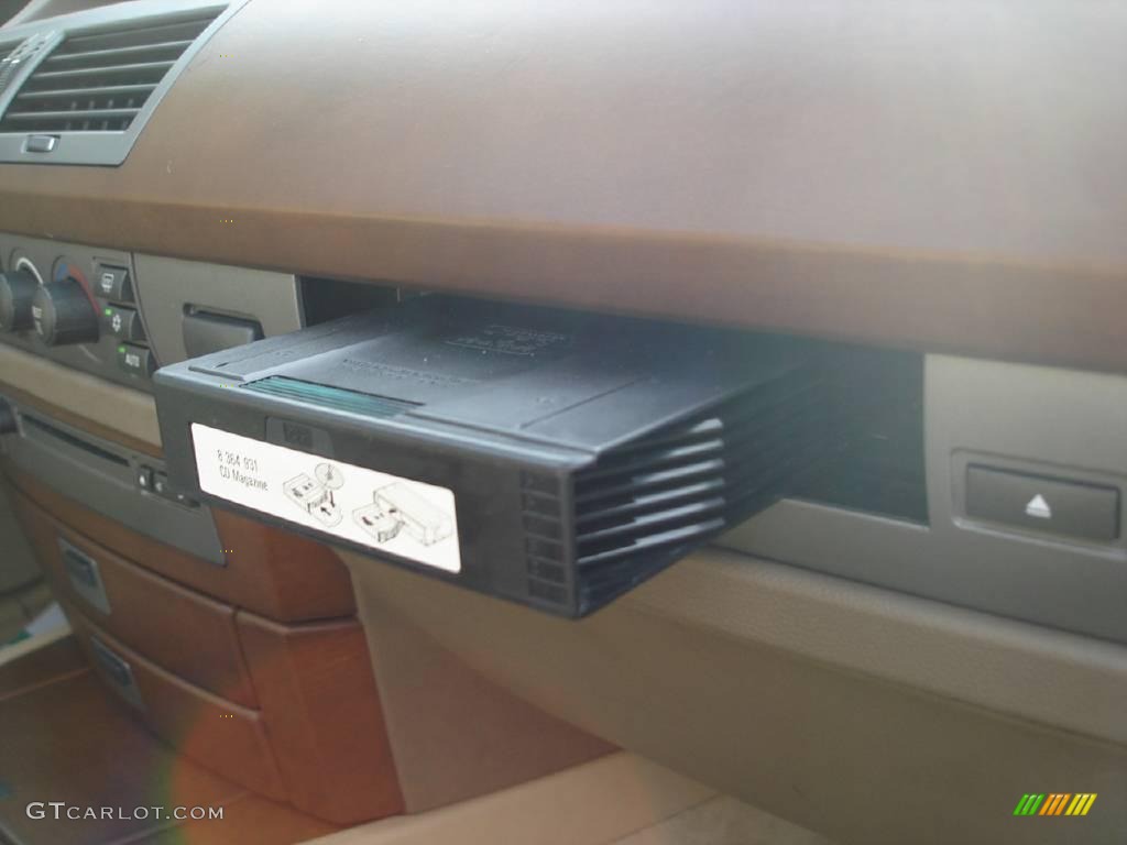 2003 7 Series 745Li Sedan - Alpine White / Dark Beige/Beige III photo #36