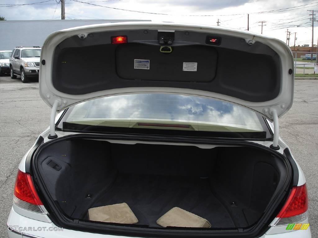 2003 7 Series 745Li Sedan - Alpine White / Dark Beige/Beige III photo #43