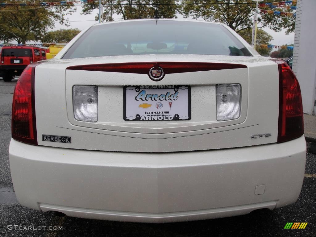 2007 CTS Sedan - White Diamond / Ebony photo #5
