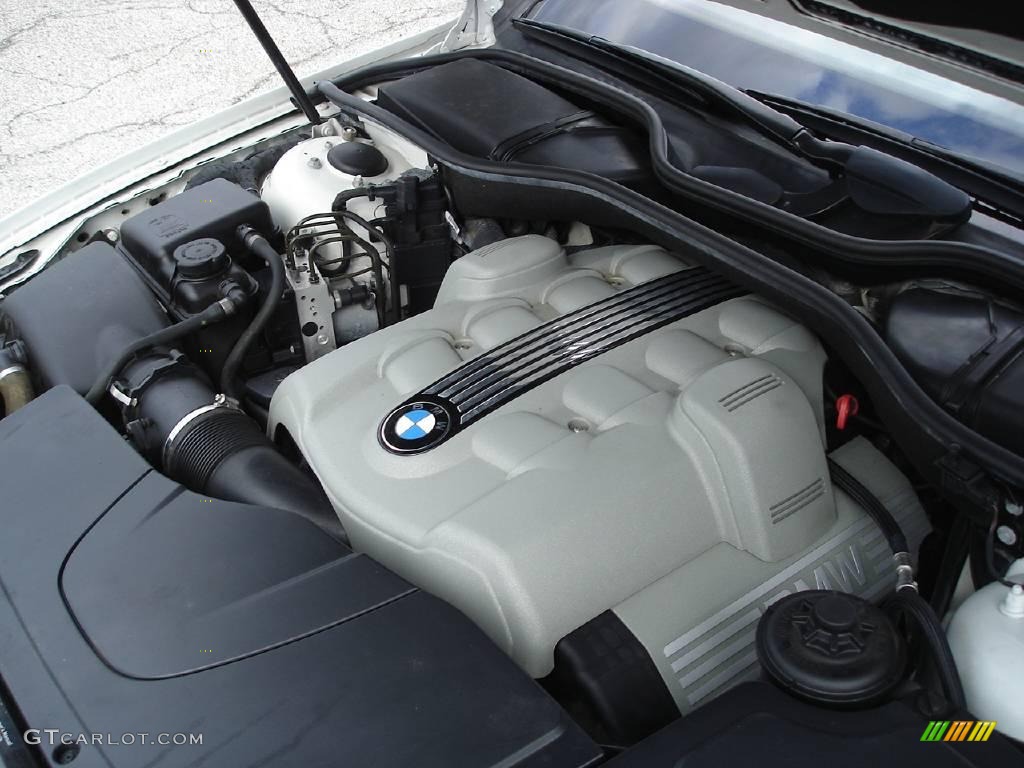 2003 7 Series 745Li Sedan - Alpine White / Dark Beige/Beige III photo #50