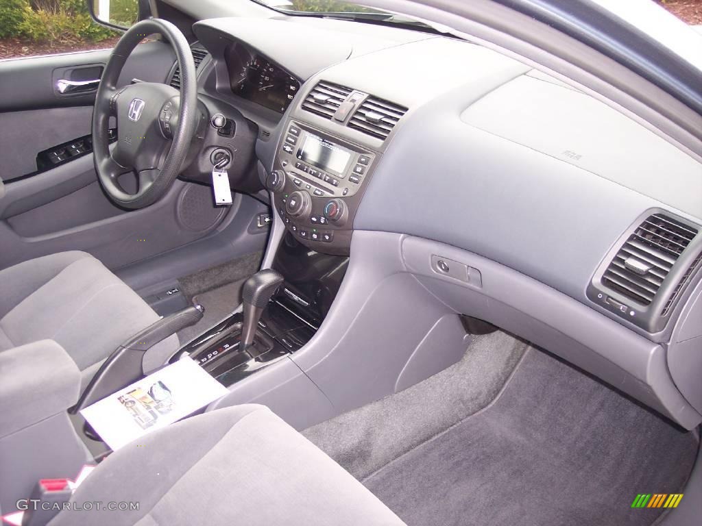 2007 Accord SE Sedan - Cool Blue Metallic / Gray photo #24