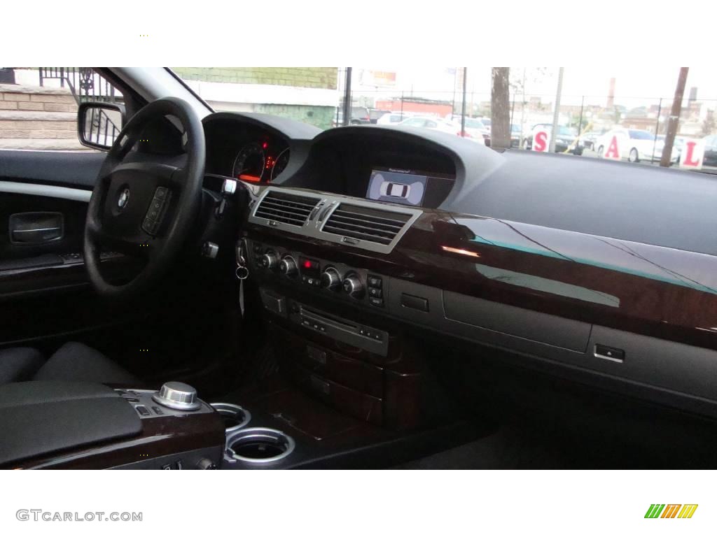 2007 7 Series 750Li Sedan - Black Sapphire Metallic / Black photo #13