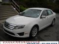 2010 White Suede Ford Fusion SEL  photo #2