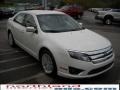 2010 White Suede Ford Fusion SEL  photo #4