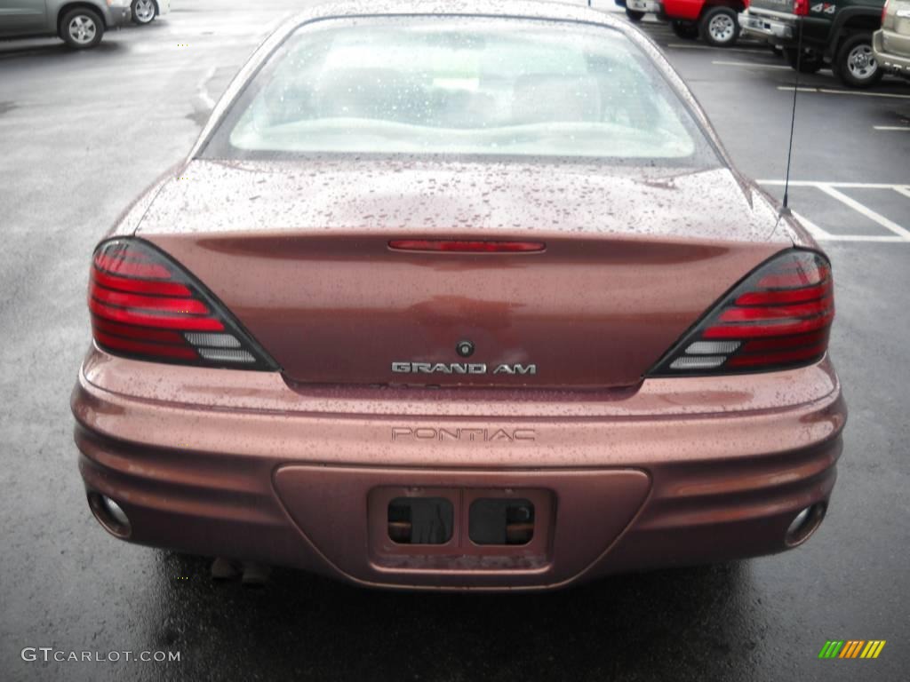 2000 Grand Am SE Sedan - Auburn Mist Metallic / Dark Taupe photo #3