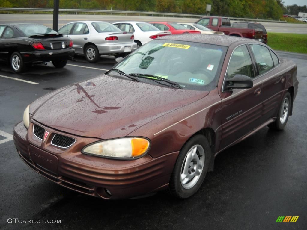 2000 Grand Am SE Sedan - Auburn Mist Metallic / Dark Taupe photo #14