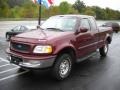 1997 Dark Toreador Red Metallic Ford F150 XLT Extended Cab 4x4  photo #14