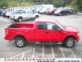 2010 Vermillion Red Ford F150 STX SuperCab 4x4  photo #5