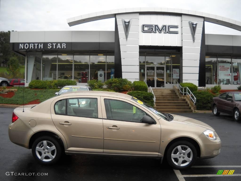 2006 Cobalt LS Sedan - Sandstone Metallic / Neutral photo #1