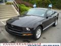 2006 Black Ford Mustang V6 Deluxe Coupe  photo #2