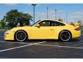 2007 Speed Yellow Porsche 911 Carrera S Coupe  photo #8