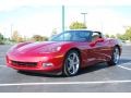 Crystal Red Metallic - Corvette Convertible Photo No. 1