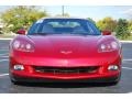 2008 Crystal Red Metallic Chevrolet Corvette Convertible  photo #2