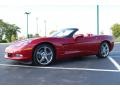 2008 Crystal Red Metallic Chevrolet Corvette Convertible  photo #16