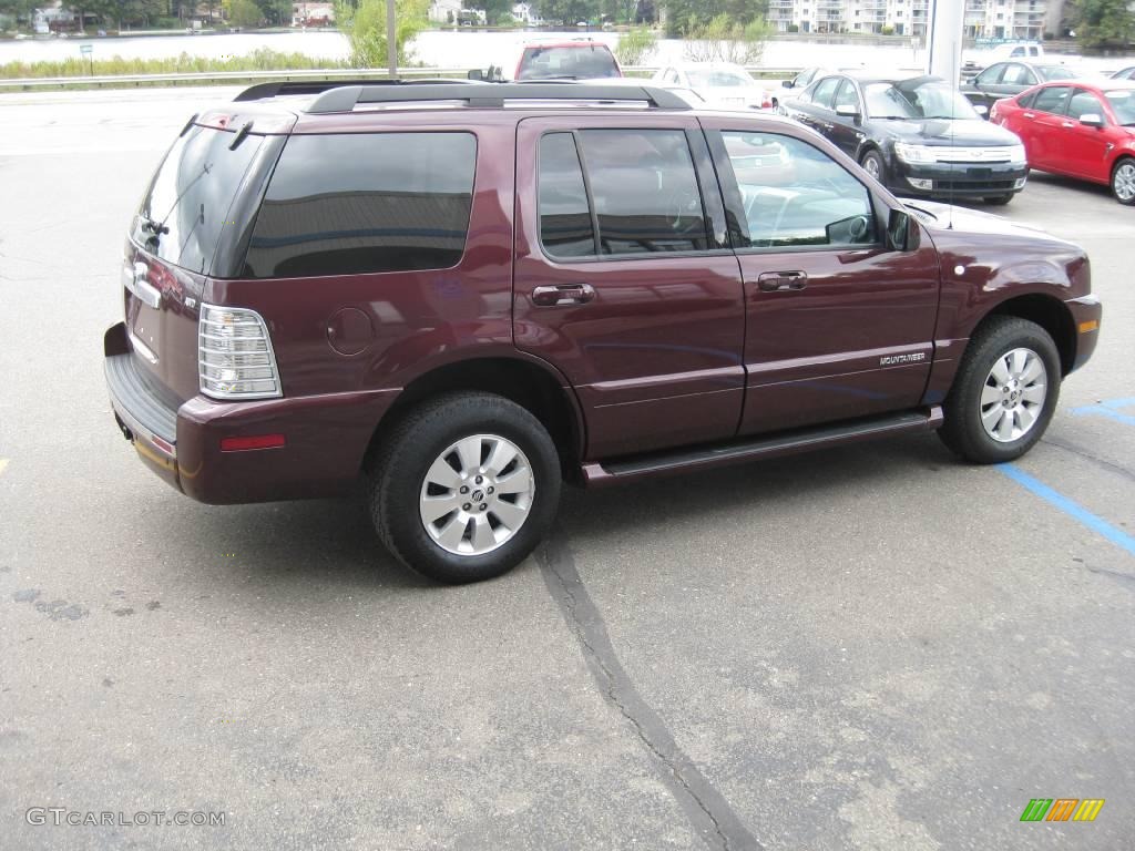 2007 Mountaineer AWD - Dark Cherry Metallic / Charcoal Black photo #8