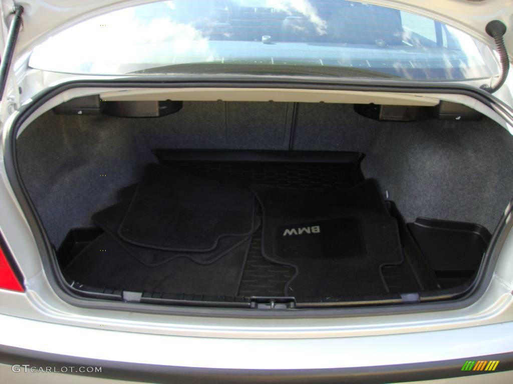 2002 3 Series 330xi Sedan - Titanium Silver Metallic / Black photo #24