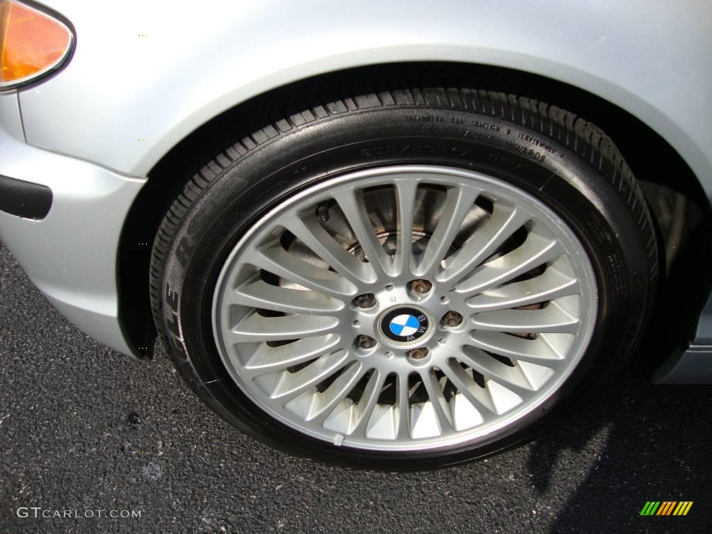 2002 3 Series 330xi Sedan - Titanium Silver Metallic / Black photo #27