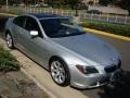 2005 Titanium Silver Metallic BMW 6 Series 645i Coupe  photo #5