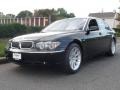 2005 Jet Black BMW 7 Series 745Li Sedan  photo #1