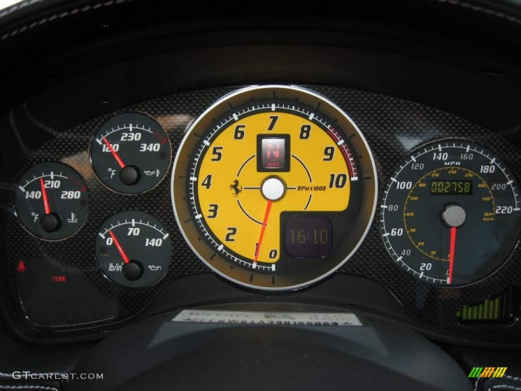 2009 F430 Scuderia Coupe - White Avus / Black photo #19