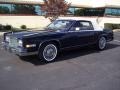 1984 Midnight Blue Firemist Metallic Cadillac Eldorado Biarritz Convertible  photo #2