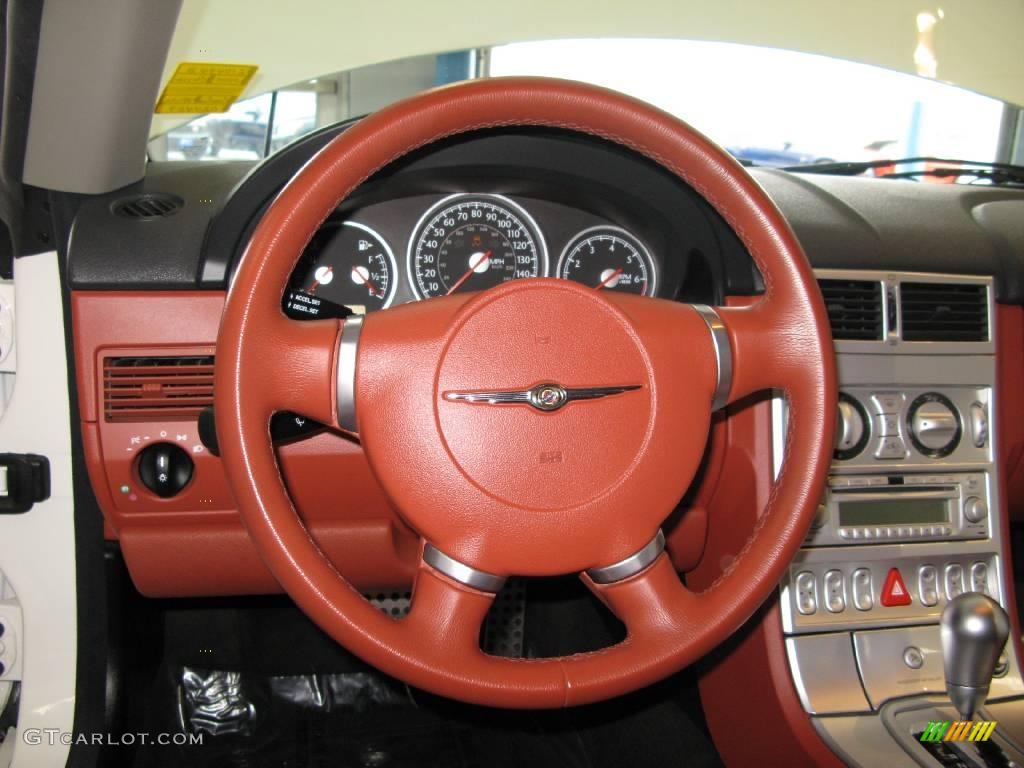2004 Chrysler Crossfire Limited Coupe Dark Slate Gray/Cedar Dashboard Photo #19230312
