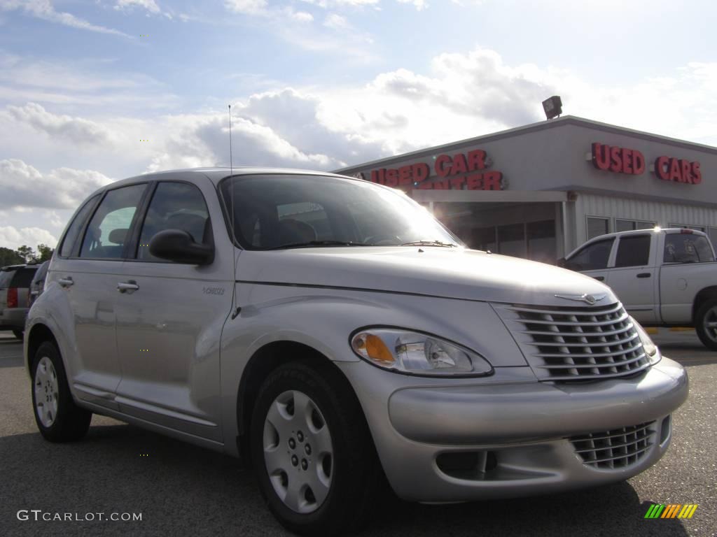 Bright Silver Metallic Chrysler PT Cruiser