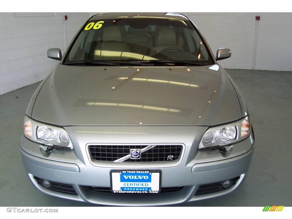 2006 S60 R AWD - R Electric Silver Metallic / Gobi Sand R Metallic photo #2