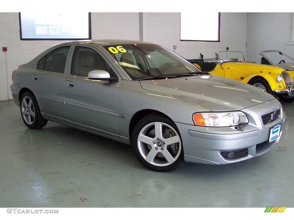 2006 S60 R AWD - R Electric Silver Metallic / Gobi Sand R Metallic photo #3