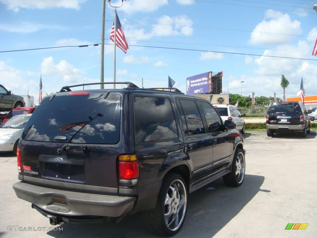 1999 Explorer XLT - Deep Wedgewood Blue Metallic / Medium Graphite Grey photo #3