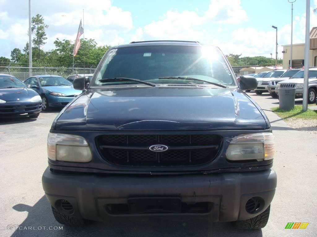 1999 Explorer XLT - Deep Wedgewood Blue Metallic / Medium Graphite Grey photo #10
