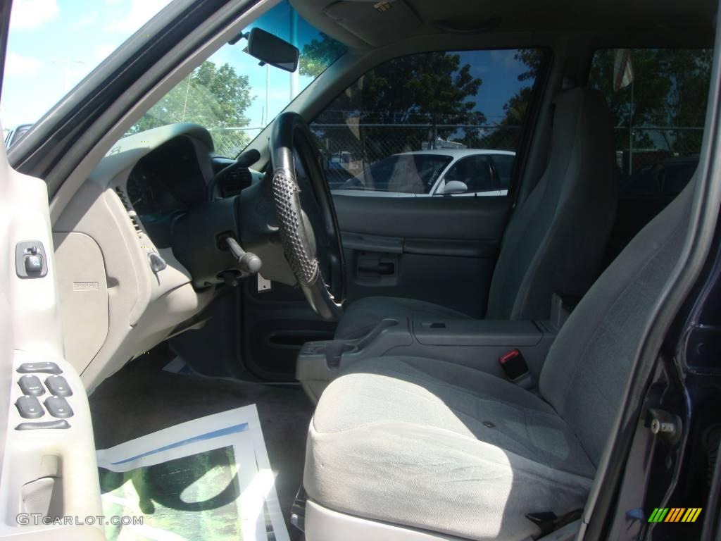 1999 Explorer XLT - Deep Wedgewood Blue Metallic / Medium Graphite Grey photo #12