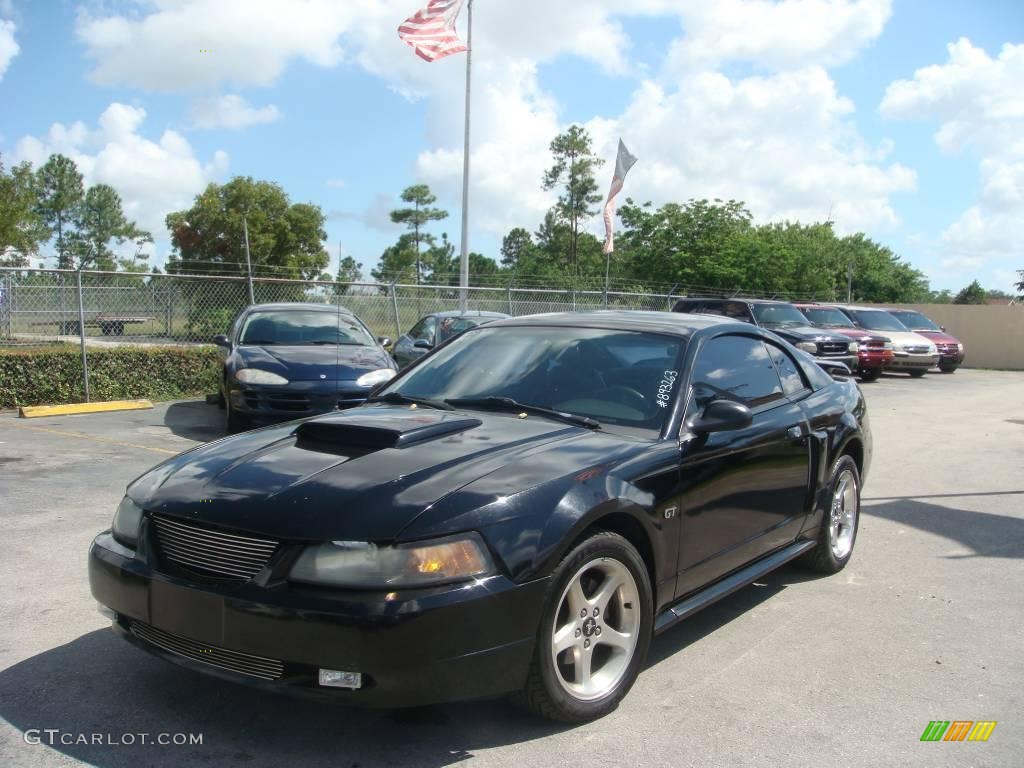 2003 Mustang GT Coupe - Black / Dark Charcoal photo #7